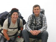 Con Ines alla Punta Rocchetta