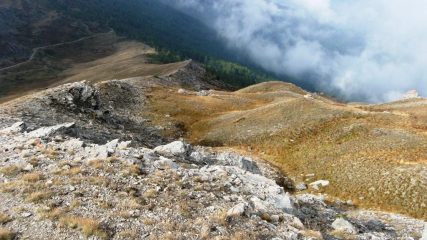 Versante discesa Blegier