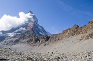 Punto di arrivo (Hirli) nel cerchio la Hornlihutte