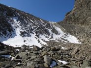 Ultimi metri per il colle