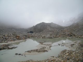 fronte del ghiacciaio