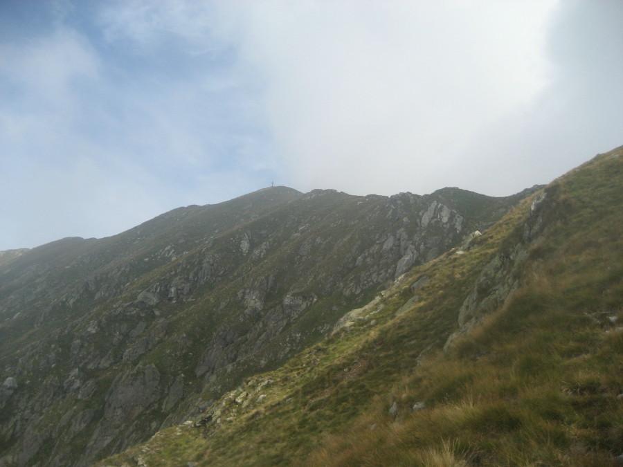 parte alta dell'itinerario