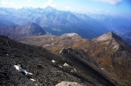 dalla cima verso il colle