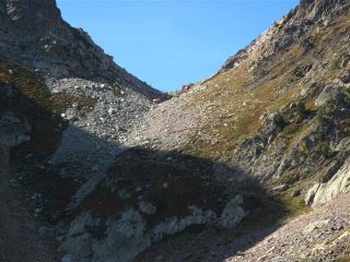 Colle d'Aver visto scendendo