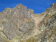 Colle d'Aver canale di discesa