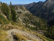 Sul vallone di Rio Freddo