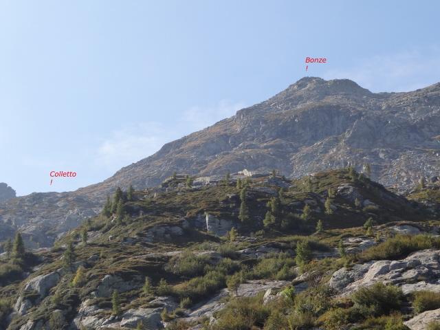 cima Bonze e colletto