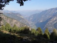 vista sul fondovalle VdA
