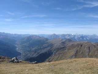 La dorsale verso il Sestriere