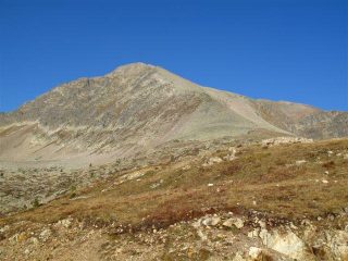 Cima della Lombarda al ritorno di una giornata meravigliosa