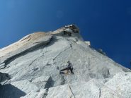 sosta alla base del 4° tiro