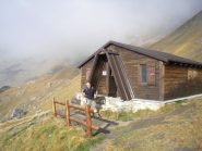 l'arrivo al bivacco...