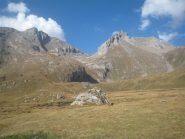 Rochere e Bonalè viste dall'alpeggio