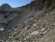 Il traverso dalla Bes per il Colle Leynir.
