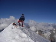 pomeriggio sull'Aiguille Verte