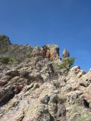 speroni rocciosi nella parte bassa