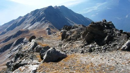 Tratto di cresta dalla vetta Sud