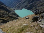 lago di teleccio dal sentiero che sale alla bocchetta