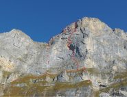 vista della parete da Planggenstafel