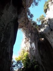 calata nella grotta