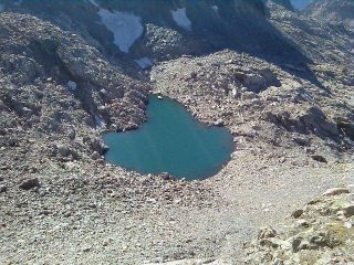 lago dall'alto