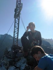 La croce di vetta