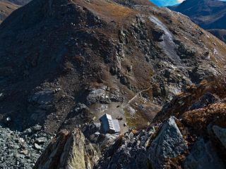 Il Giacoletti dall'alto