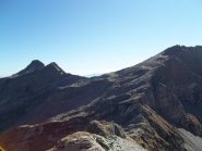 Cresta Corona di Groppo (dx ) e Pizzo Quadro (sx)