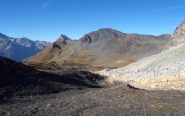 Le bianche rocce del Col Fenetre.