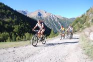 Inizia la salita nel vallone Urtier