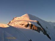 Alba sul Monte Bianco.