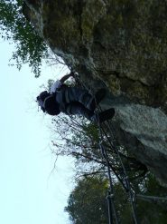 La famigerata scala strapiombante