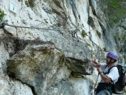 Incrocio della 7 con la 8 ripercorsa in discesa