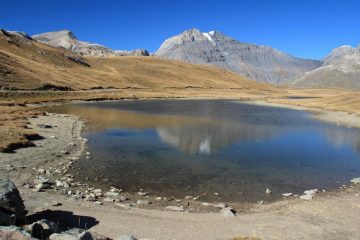 il laghetto del Plan du Lac e la Grande Casse