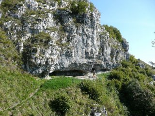 Cengia alla fine del quarto settore