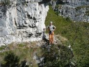 Cengia alla fine del quarto settore