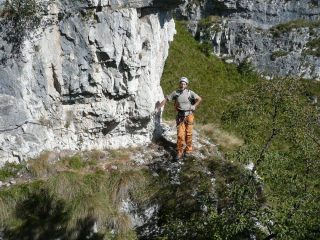 Cengia alla fine del quarto settore