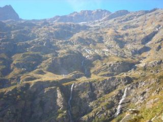 Il bellissimo ambiente del vallone di Rio Colombin