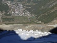 Saas Fee al tramonto