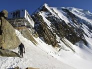 Rifornimento neve per la stufa