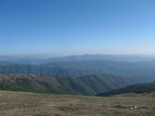 Il Pizzo d'Evigno sullo sfondo