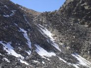 in discesa dal Colle Bassac Dere'..