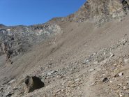 il lungo traverso che porta verso il Col Basei