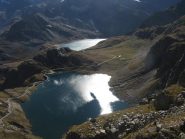 il Lago Serrù e il Lago dell'Agnel