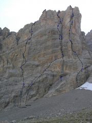 tracciato delle vie