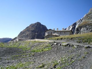 l'arrivo all'alpe Montagna Baus...