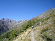 rientro a St. Rhemy sul sentiero n. 13...