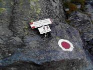 intersezione con il sentiero del postino