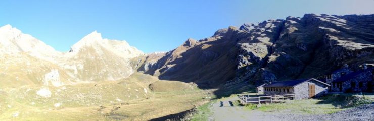 l'arrivo all'alpe Bonale'...