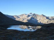 Cima del Carro che si specchia nel lago